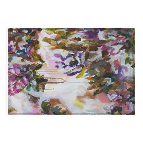 Laura Fedorowicz Lotus Flower Abstract One Outdoor Rug
