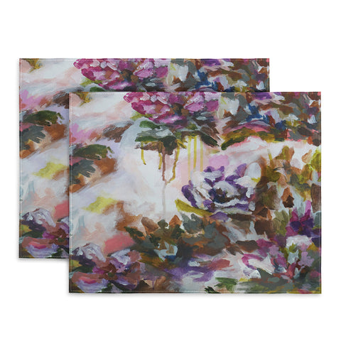 Laura Fedorowicz Lotus Flower Abstract One Placemat