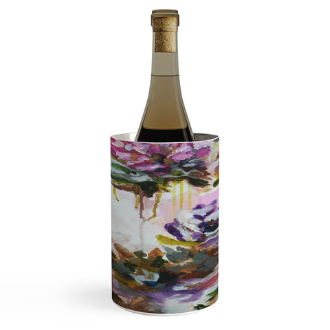 Laura Fedorowicz Lotus Flower Abstract One Wine Chiller