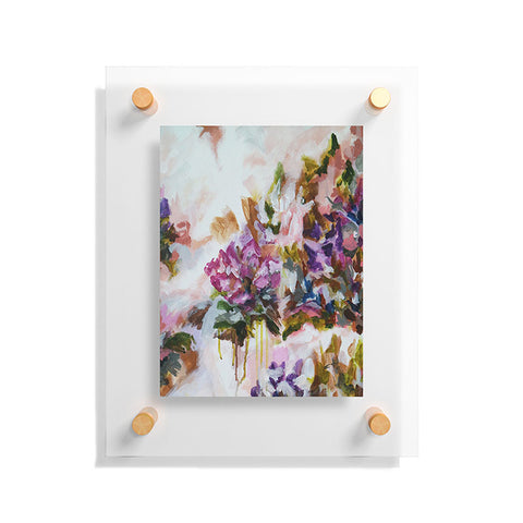Laura Fedorowicz Lotus Flower Abstract Two Floating Acrylic Print