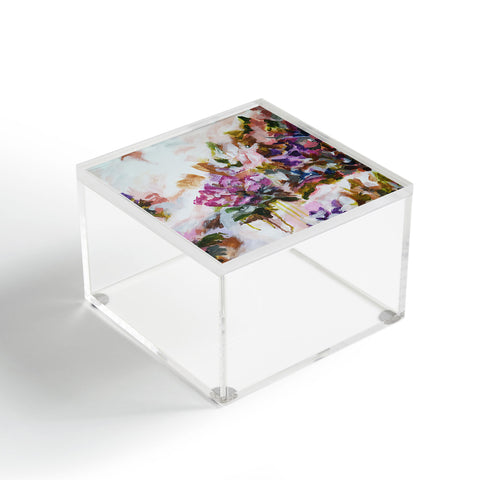 Laura Fedorowicz Lotus Flower Abstract Two Acrylic Box