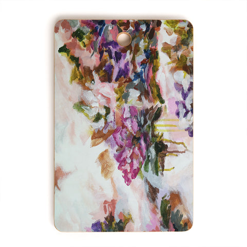 Laura Fedorowicz Lotus Flower Abstract Two Cutting Board Rectangle