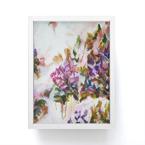 Laura Fedorowicz Lotus Flower Abstract Two Framed Mini Art Print