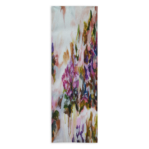 Laura Fedorowicz Lotus Flower Abstract Two Yoga Towel