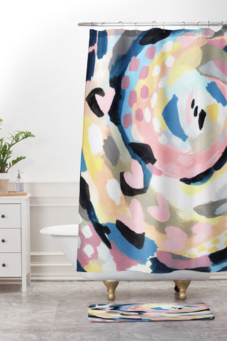 Laura Fedorowicz Lover Shower Curtain And Mat