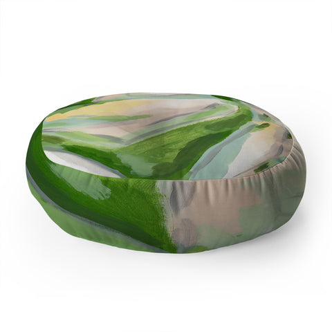Laura Fedorowicz Margarita Valley Floor Pillow Round