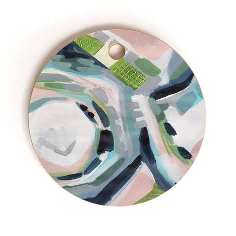 Laura Fedorowicz Momentarily Wise Cutting Board Round