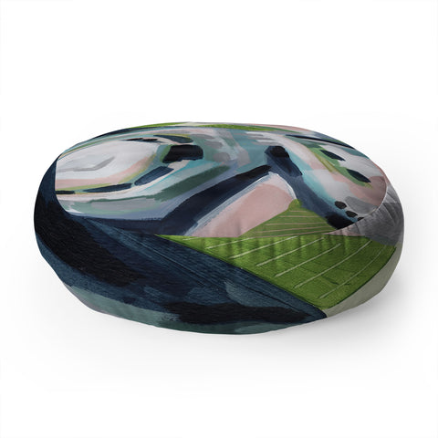 Laura Fedorowicz Momentarily Wise Floor Pillow Round