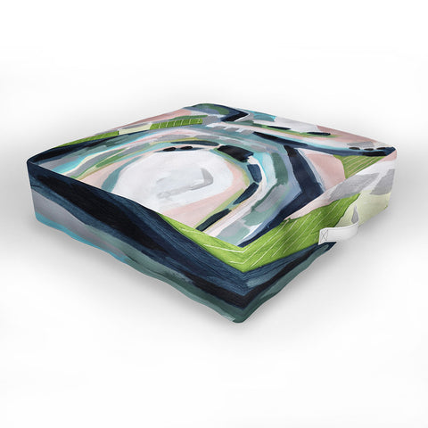 Laura Fedorowicz Momentarily Wise Outdoor Floor Cushion