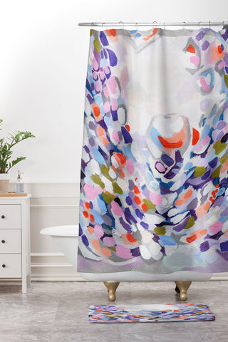 Laura Fedorowicz Never Ever Shower Curtain And Mat