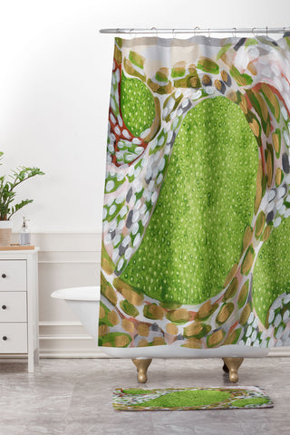 Laura Fedorowicz October Song Shower Curtain And Mat