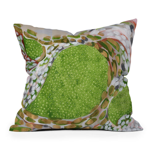 Laura Fedorowicz October Song Throw Pillow