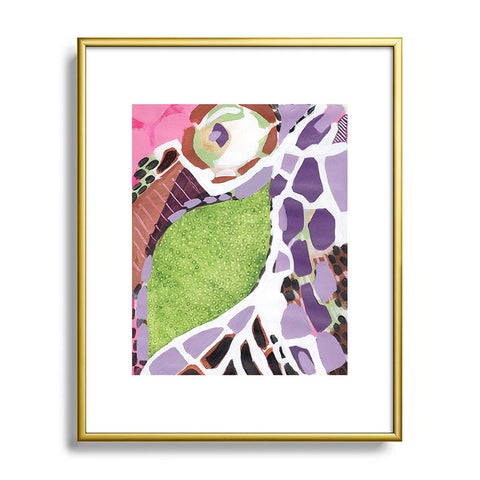 Laura Fedorowicz On Repeat Metal Framed Art Print