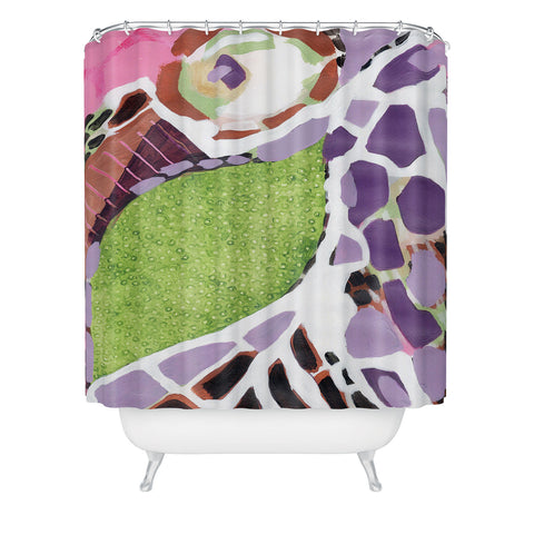 Laura Fedorowicz On Repeat Shower Curtain