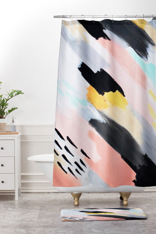 Laura Fedorowicz One Way Shower Curtain And Mat