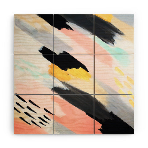 Laura Fedorowicz One Way Wood Wall Mural