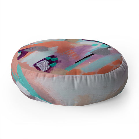 Laura Fedorowicz Out of Ashes Floor Pillow Round