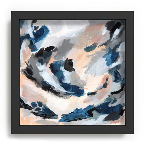 Laura Fedorowicz Parchment Abstract One Recessed Framing Square