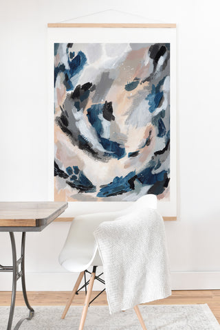 Laura Fedorowicz Parchment Abstract One Art Print And Hanger