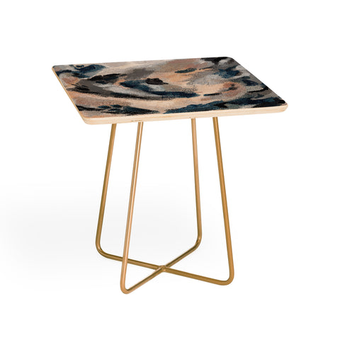 Laura Fedorowicz Parchment Abstract One Side Table