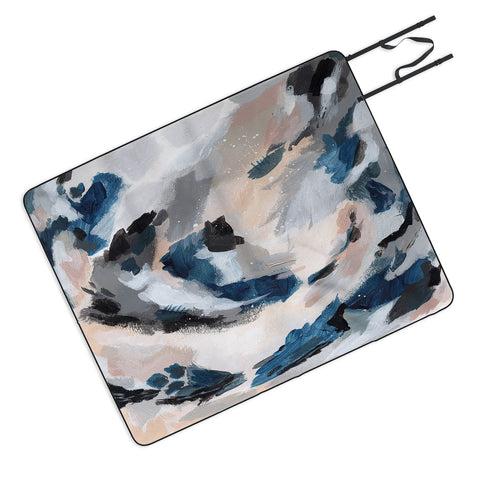 Laura Fedorowicz Parchment Abstract One Picnic Blanket