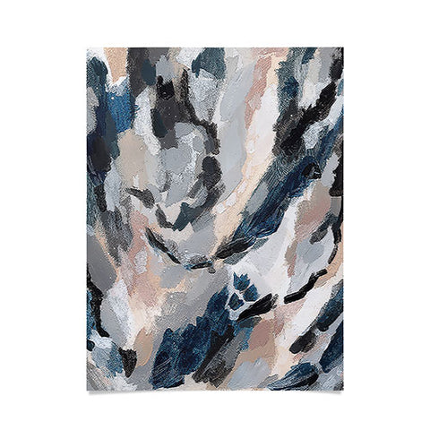 Laura Fedorowicz Parchment Abstract Three Poster