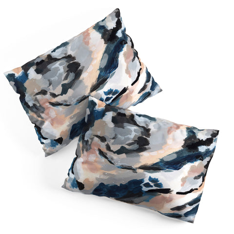 Laura Fedorowicz Parchment Abstract Three Pillow Shams