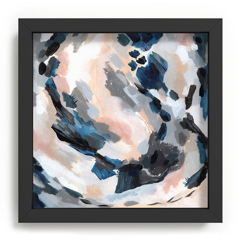 Laura Fedorowicz Parchment Abstract Two Recessed Framing Square