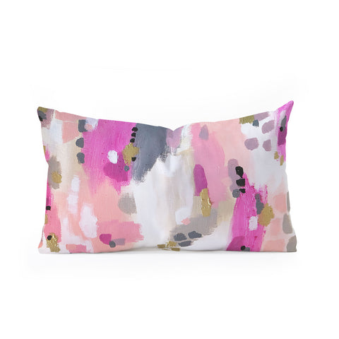Laura Fedorowicz Party Pattern Oblong Throw Pillow
