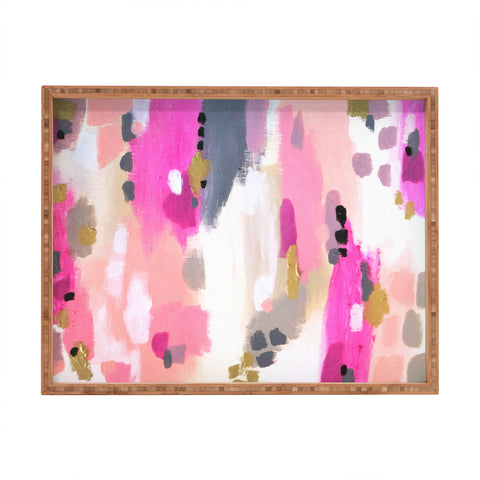 Laura Fedorowicz Party Pattern Rectangular Tray