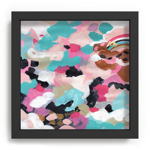 Laura Fedorowicz Pastel Dream Abstract Recessed Framing Square