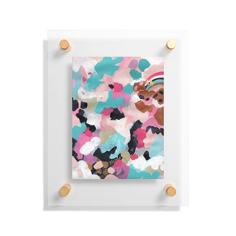 Laura Fedorowicz Pastel Dream Abstract Floating Acrylic Print