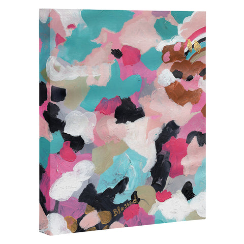 Laura Fedorowicz Pastel Dream Abstract Art Canvas