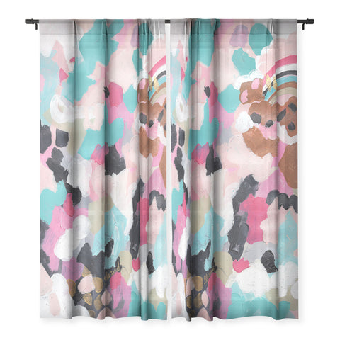 Laura Fedorowicz Pastel Dream Abstract Sheer Non Repeat