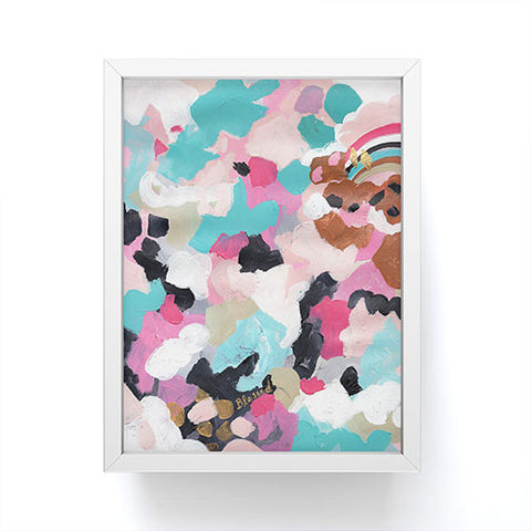 Laura Fedorowicz Pastel Dream Abstract Framed Mini Art Print