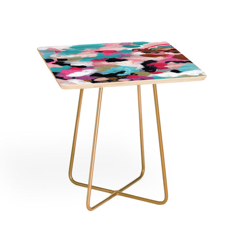 Laura Fedorowicz Pastel Dream Abstract Side Table