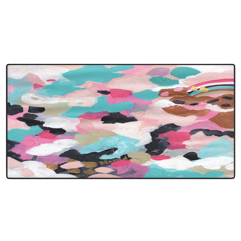 Laura Fedorowicz Pastel Dream Abstract Desk Mat