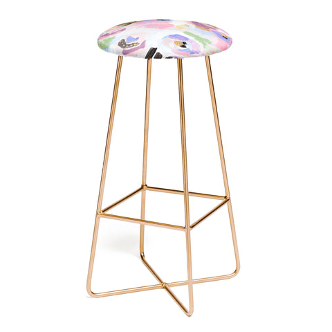 Laura Fedorowicz Pastel Sunglasses Bar Stool