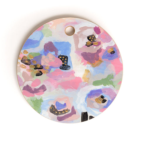 Laura Fedorowicz Pastel Sunglasses Cutting Board Round