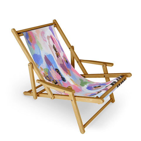 Laura Fedorowicz Pastel Sunglasses Sling Chair