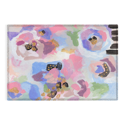 Laura Fedorowicz Pastel Sunglasses Outdoor Rug