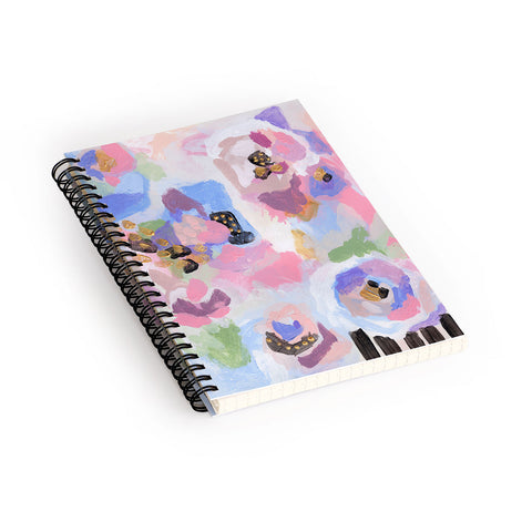 Laura Fedorowicz Pastel Sunglasses Spiral Notebook