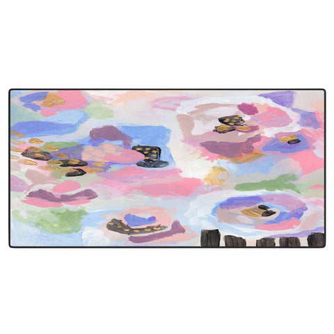 Laura Fedorowicz Pastel Sunglasses Desk Mat