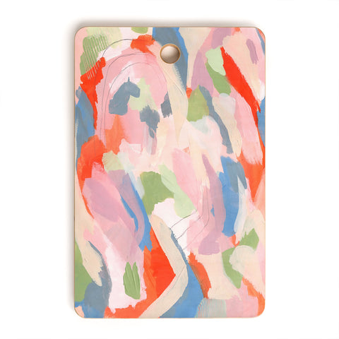 Laura Fedorowicz Peach Festival Cutting Board Rectangle
