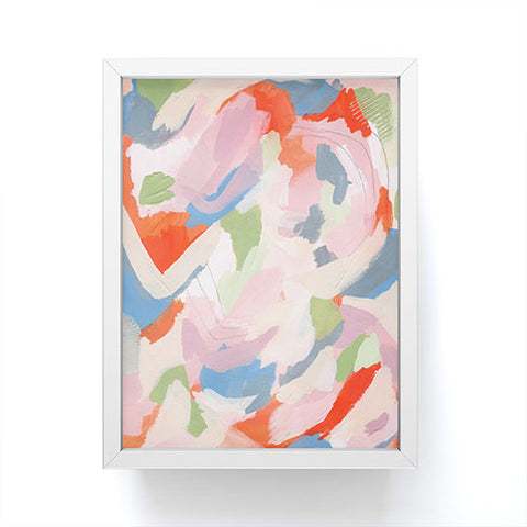 Laura Fedorowicz Peach Festival Framed Mini Art Print