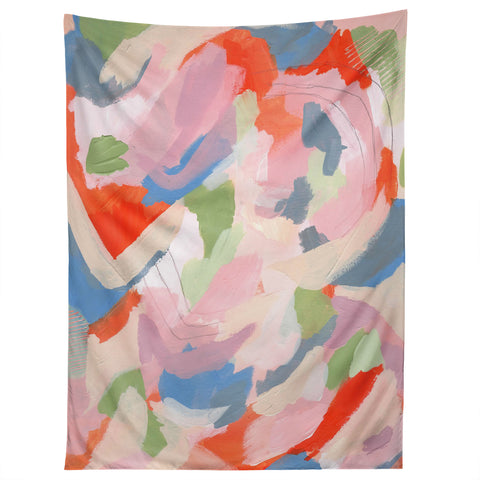 Laura Fedorowicz Peach Festival Tapestry