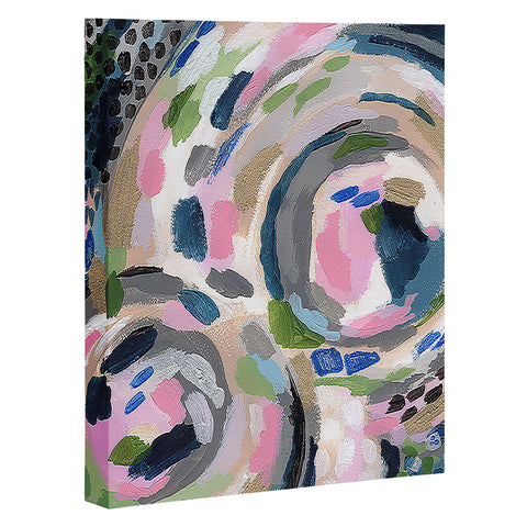 Laura Fedorowicz Pebble Abstract Art Canvas