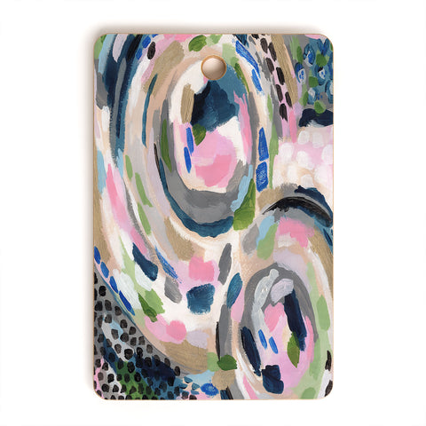 Laura Fedorowicz Pebble Abstract Cutting Board Rectangle
