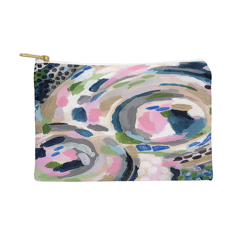 Laura Fedorowicz Pebble Abstract Pouch