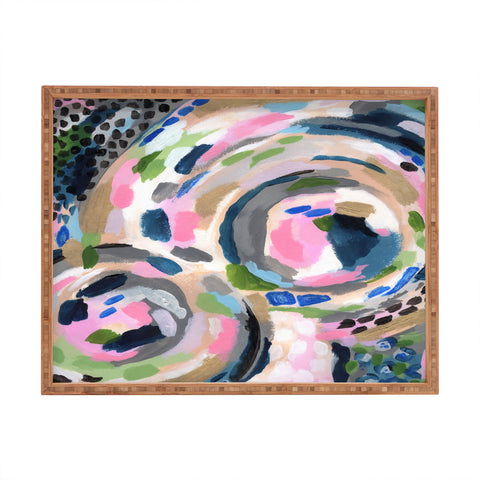 Laura Fedorowicz Pebble Abstract Rectangular Tray